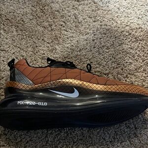 Nike MX 720-818 Black and Brown Sneakers